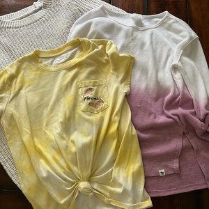 Bundle of 3 Abercrombie Kids Girl’s Tops - Size 11/12
